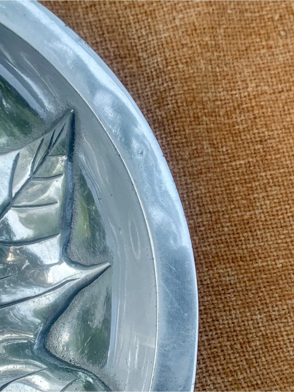 Mariposa polished silver
